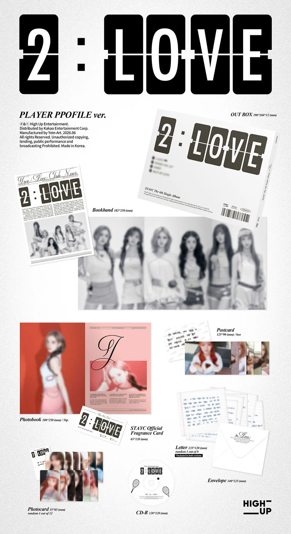 STAYC '2:LOVE' 6TH SINGLE ALBUM