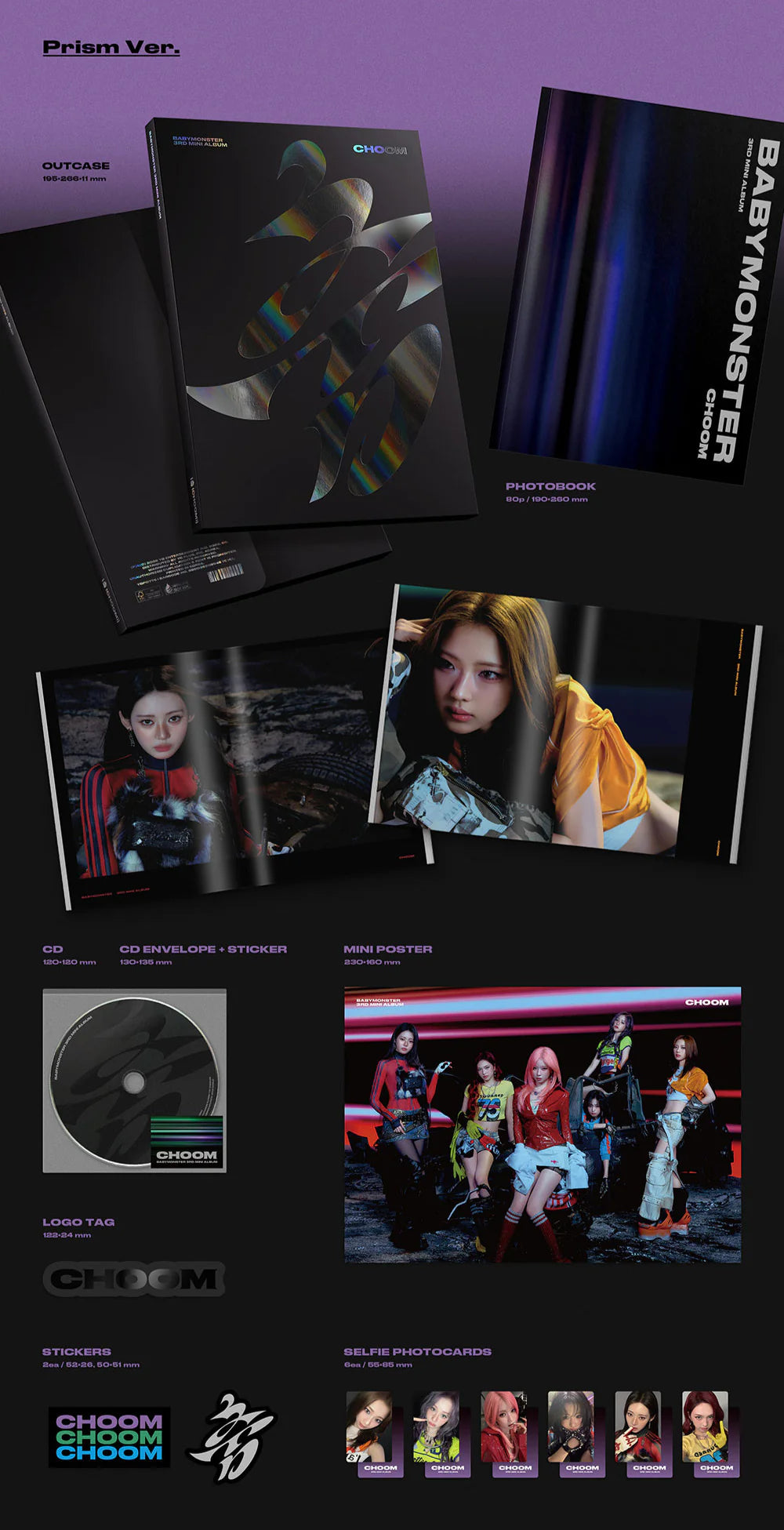 BABYMONSTER 'CHOOM' 3RD MINI ALBUM