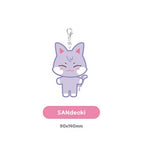 ATEEZ 'ANITEEZ IN COLOR' ANITEEZ PLUSH KEYRING