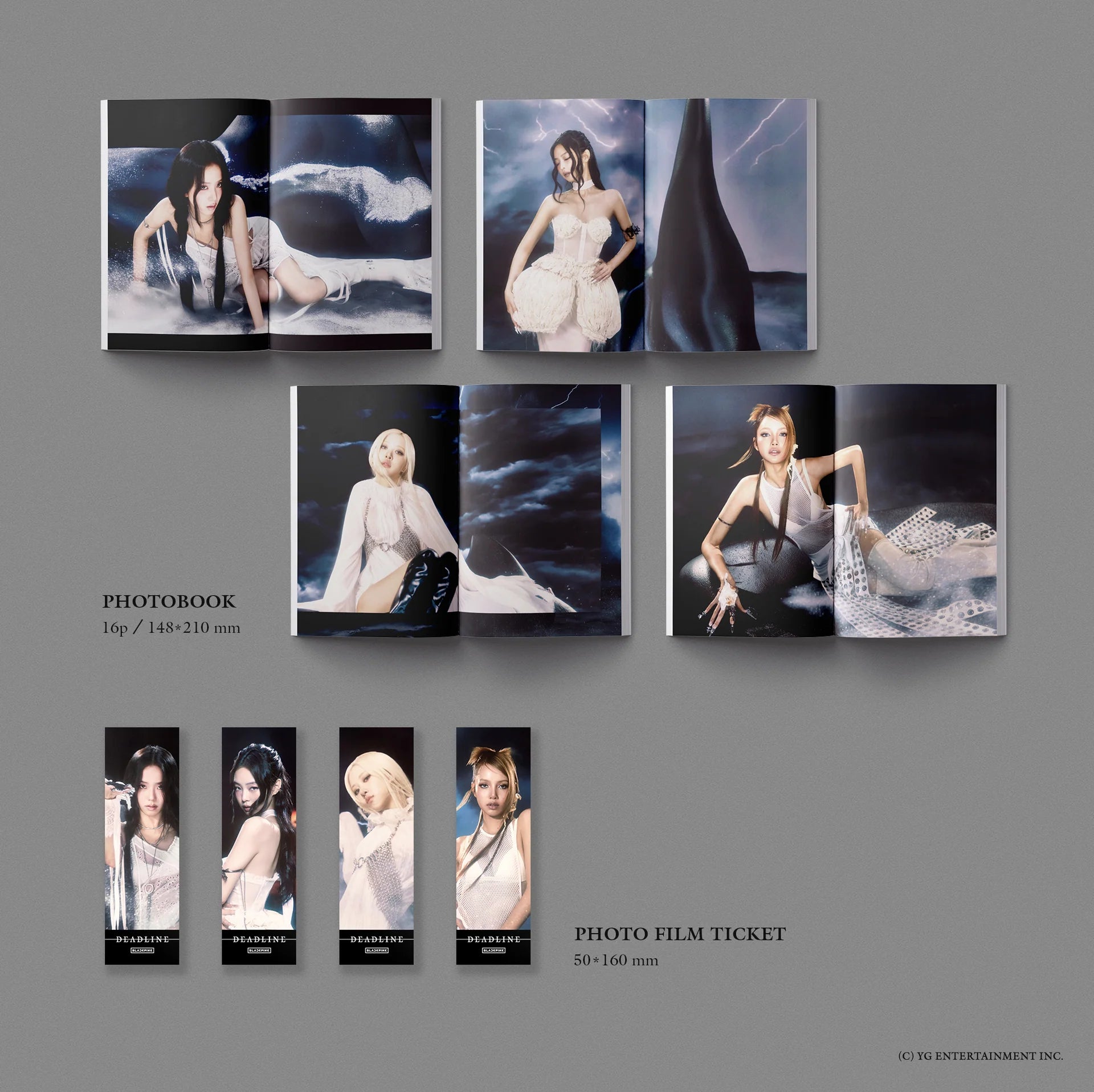 Blackpink Deadline Album Silver version photobook image official K-pop 