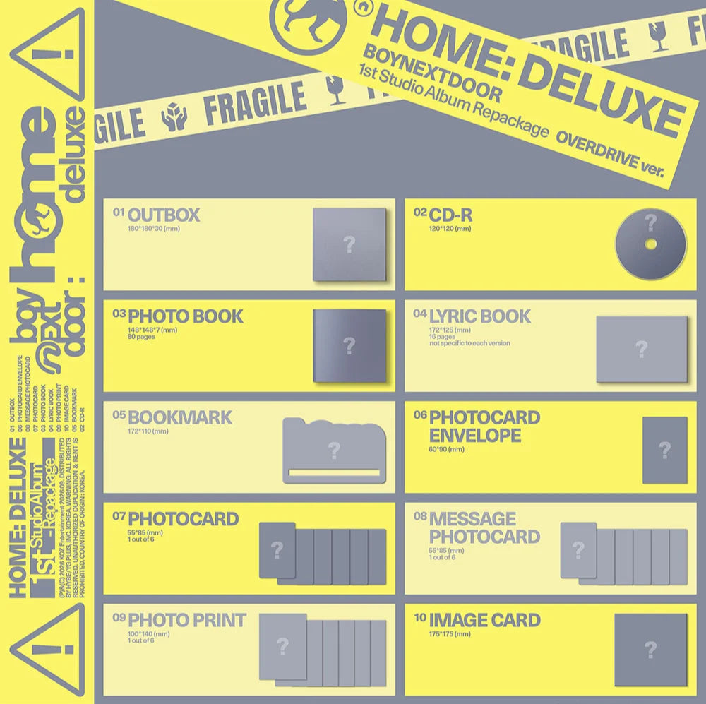 <b>[PRE-ORDER]</b> BOYNEXTDOOR 'HOME: DELUXE' 1ST STUDIO ALBUM REPACKAGE