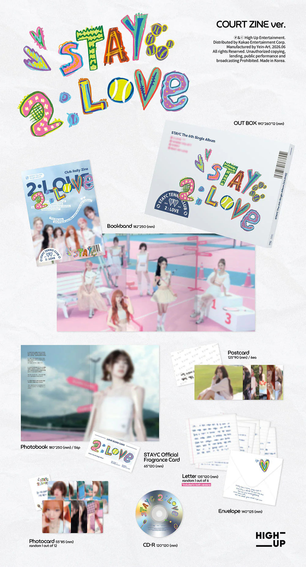 STAYC '2:LOVE' 6TH SINGLE ALBUM