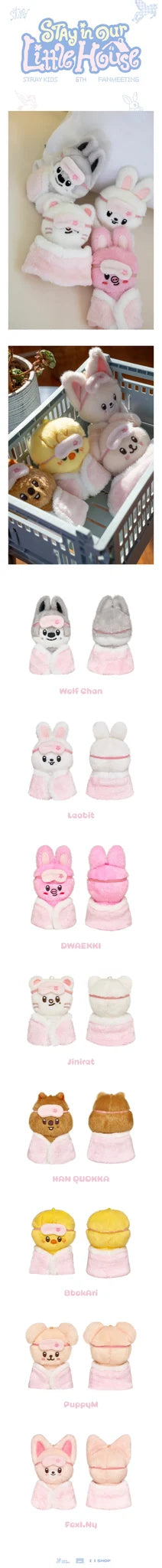 STRAY KIDS 'STAY IN OUR LITTLE HOUSE' 6TH FANMEETING SKZOO PLUSH 10CM VER.