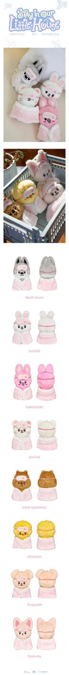 STRAY KIDS 'STAY IN OUR LITTLE HOUSE' 6TH FANMEETING SKZOO PLUSH 10CM VER.