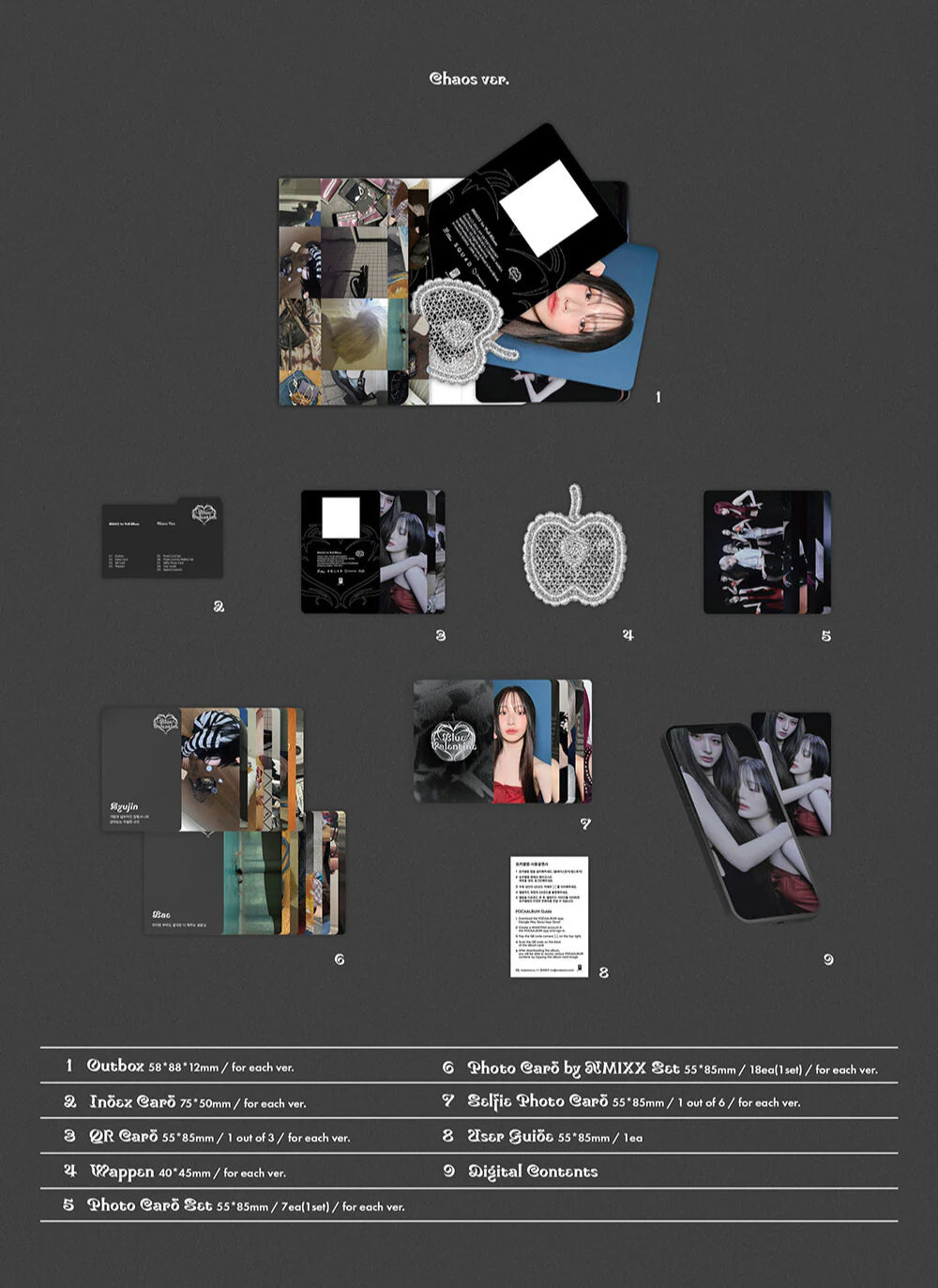 NMIXX 'BLUE VALENTINE' 1ST FULL ALBUM PLATFORM ALBUM POCAALBUM VER.