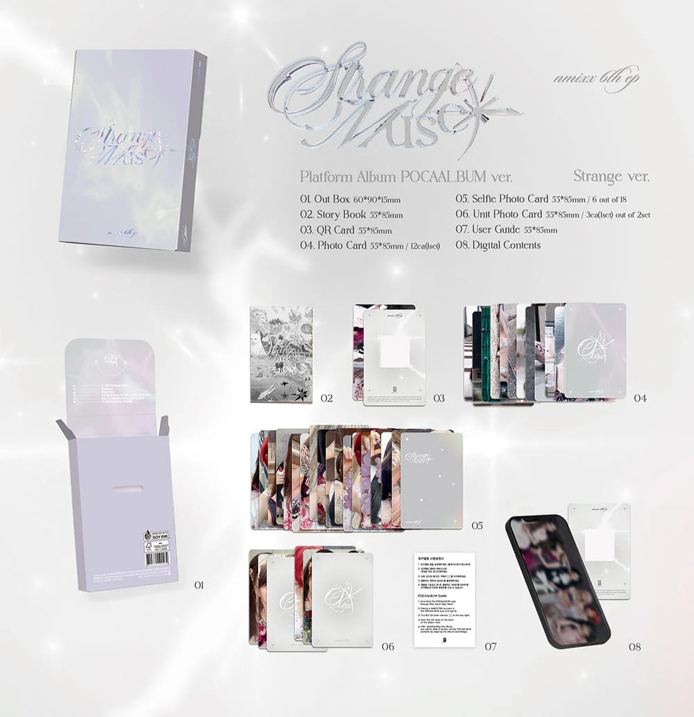 <b>[PRE-ORDER]</b> NMIXX 'STRANGE MUSE' 6TH MINI ALBUM POCAALBUM VER.