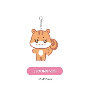 ATEEZ 'ANITEEZ IN COLOR' ANITEEZ PLUSH KEYRING