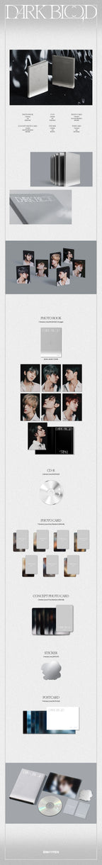 ENHYPEN 'DARK BLOOD' 4TH MINI ALBUM ENGENE VER. [RANDOM]