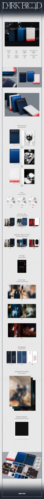ENHYPEN 'DARK BLOOD' 4TH MINI ALBUM STANDARD VER.