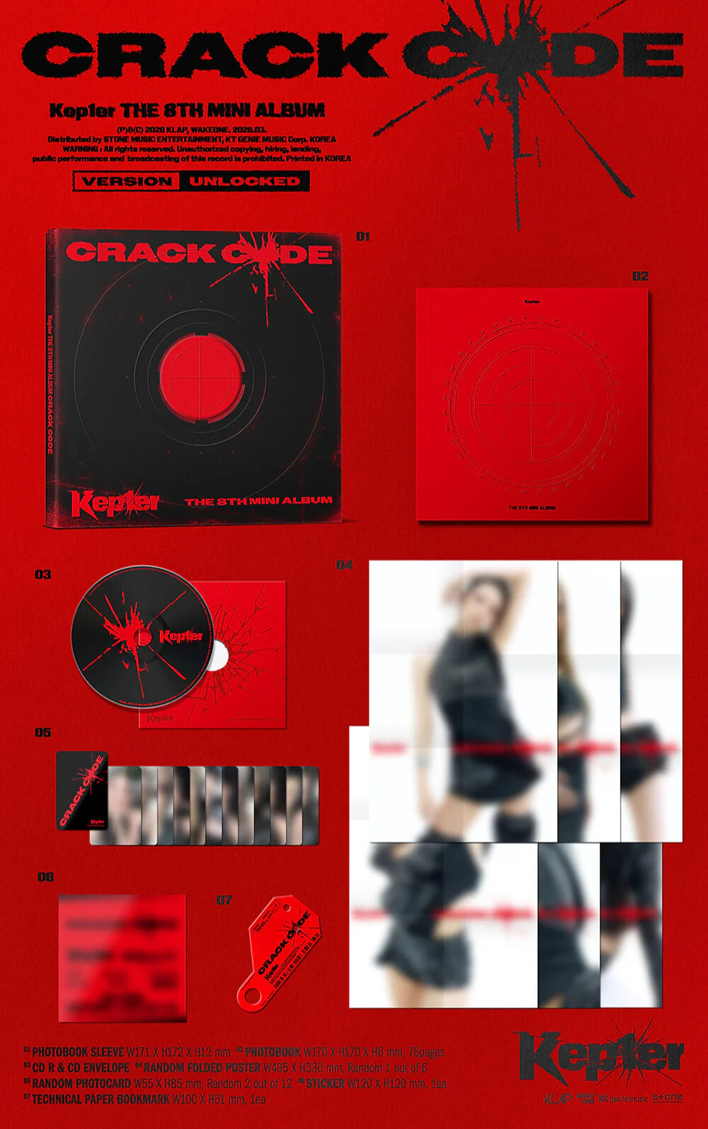 KEP1ER 'CRACK CODE' 8TH MINI ALBUM