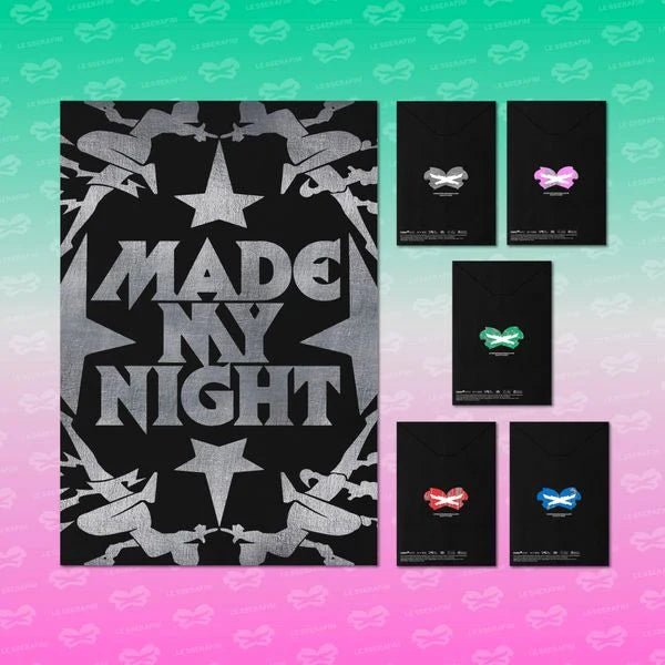 <b>[PRE-ORDER]</b> LE SSERAFIM 'MADE MY NIGHT' 2ND SINGLE ALBUM COMPACT VER.