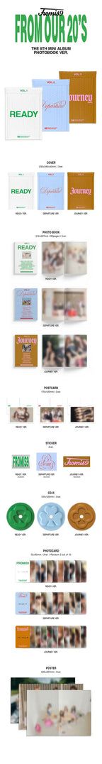 FROMIS_9 'FROM OUR 20S' 6TH MINI ALBUM PHOTOBOOK VER.