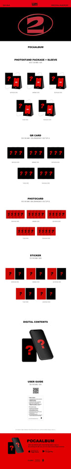 (G)I-DLE '2' 2ND STUDIO ALBUM POCAALBUM VER. [RANDOM]