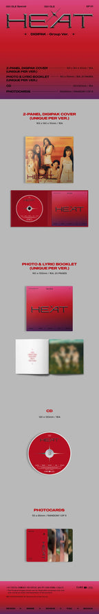 (G)I-DLE 'HEAT' 1ST SPECIAL EP GROUP VER.