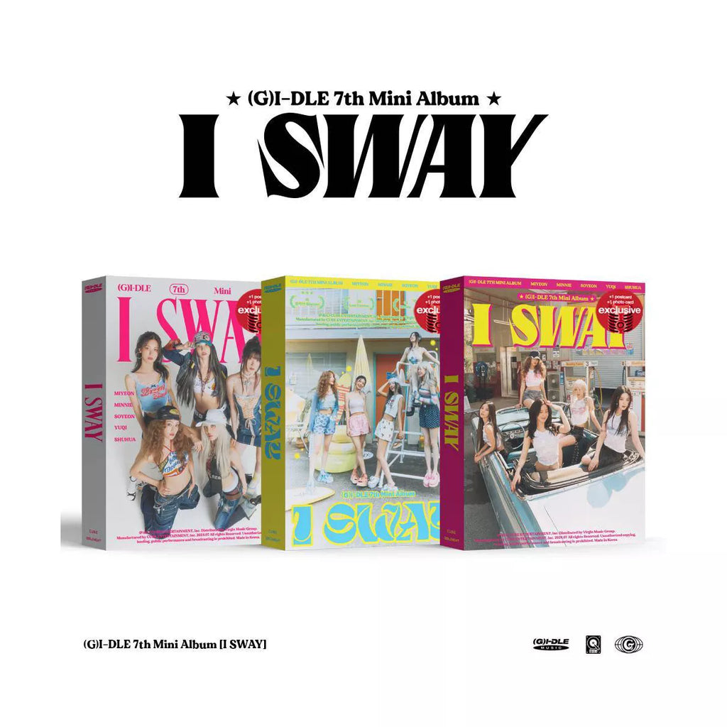 (G)I-DLE 'I SWAY' 7TH MINI ALBUM STANDARD VER.