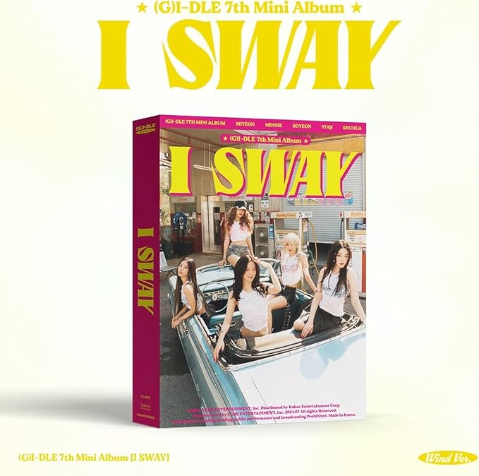 (G)I-DLE 'I SWAY' 7TH MINI ALBUM STANDARD VER.