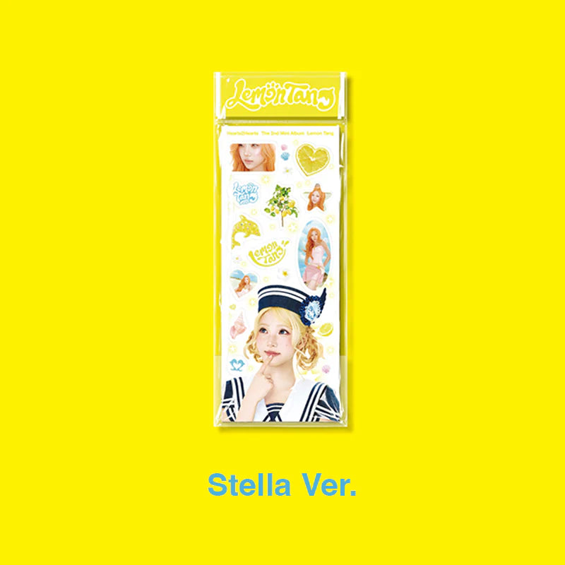 HEARTS2HEARTS 'LEMON TANG' 2ND MINI ALBUM STICKER VER.