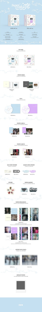 ILLIT 'SUPER REAL ME' 1ST MINI ALBUM REGULAR VER.
