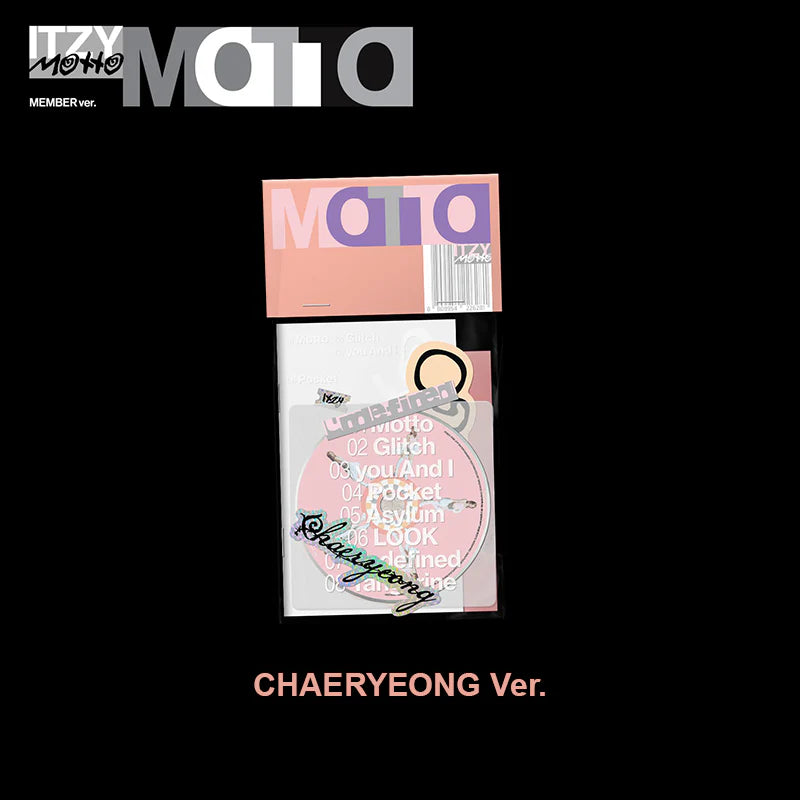 ITZY 'MOTTO' 12TH MINI ALBUM MEMBER VER.
