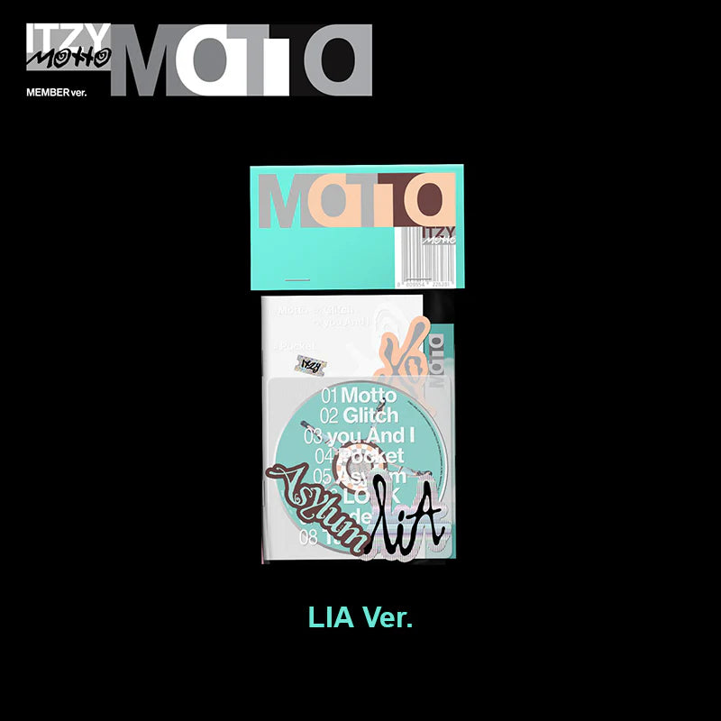 ITZY 'MOTTO' 12TH MINI ALBUM MEMBER VER.