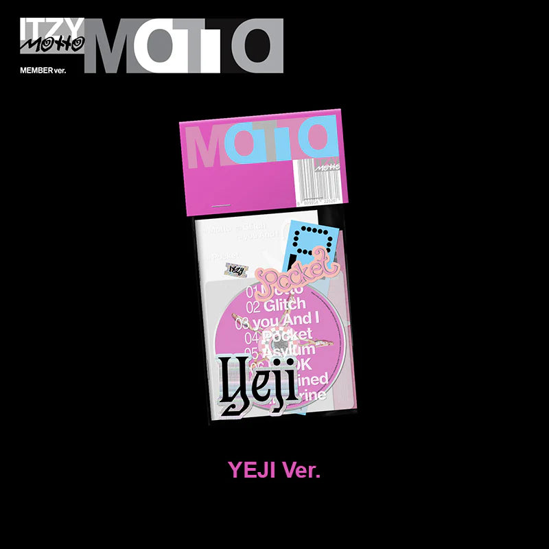 ITZY 'MOTTO' 12TH MINI ALBUM MEMBER VER.