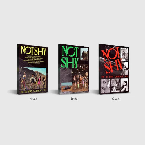 ITZY 'NOT SHY' 3RD MINI ALBUM [RANDOM]