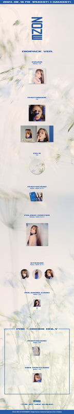TWICE JIHYO 'ZONE' 1ST MINI ALBUM DIGIPACK VER.
