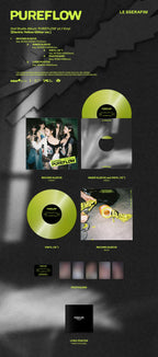 LE SSERAFIM 'PUREFLOW PT. 1' 2ND STUDIO ALBUM LIMITED VINYL LP VER. [RANDOM]