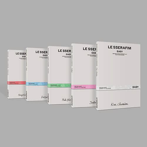 LE SSERAFIM 'EASY' 3RD MINI ALBUM COMPACT VER. [RANDOM]