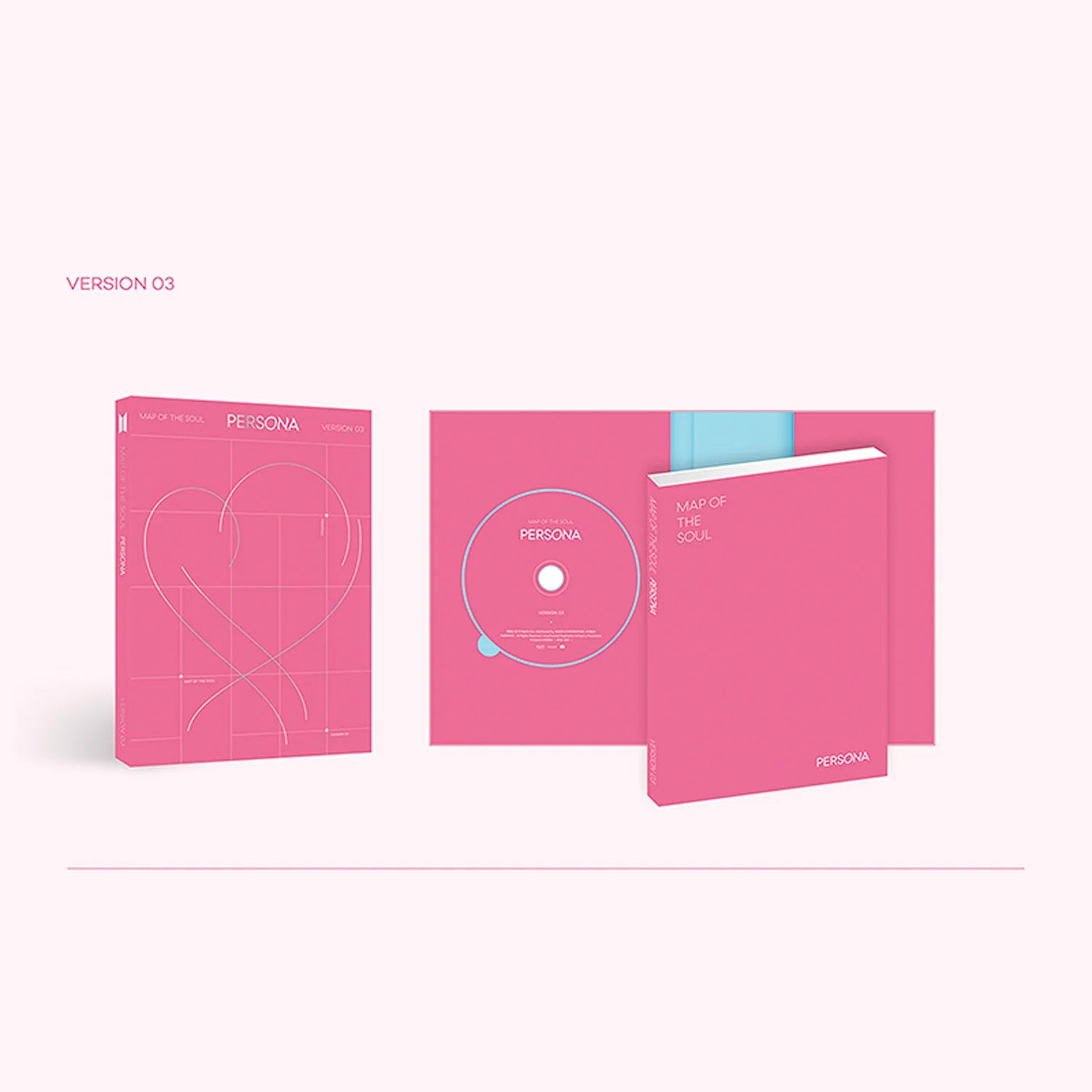 BTS 'MAP OF THE SOUL: PERSONA' 6TH MINI ALBUM