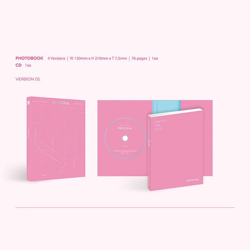 BTS 'MAP OF THE SOUL: PERSONA' 6TH MINI ALBUM