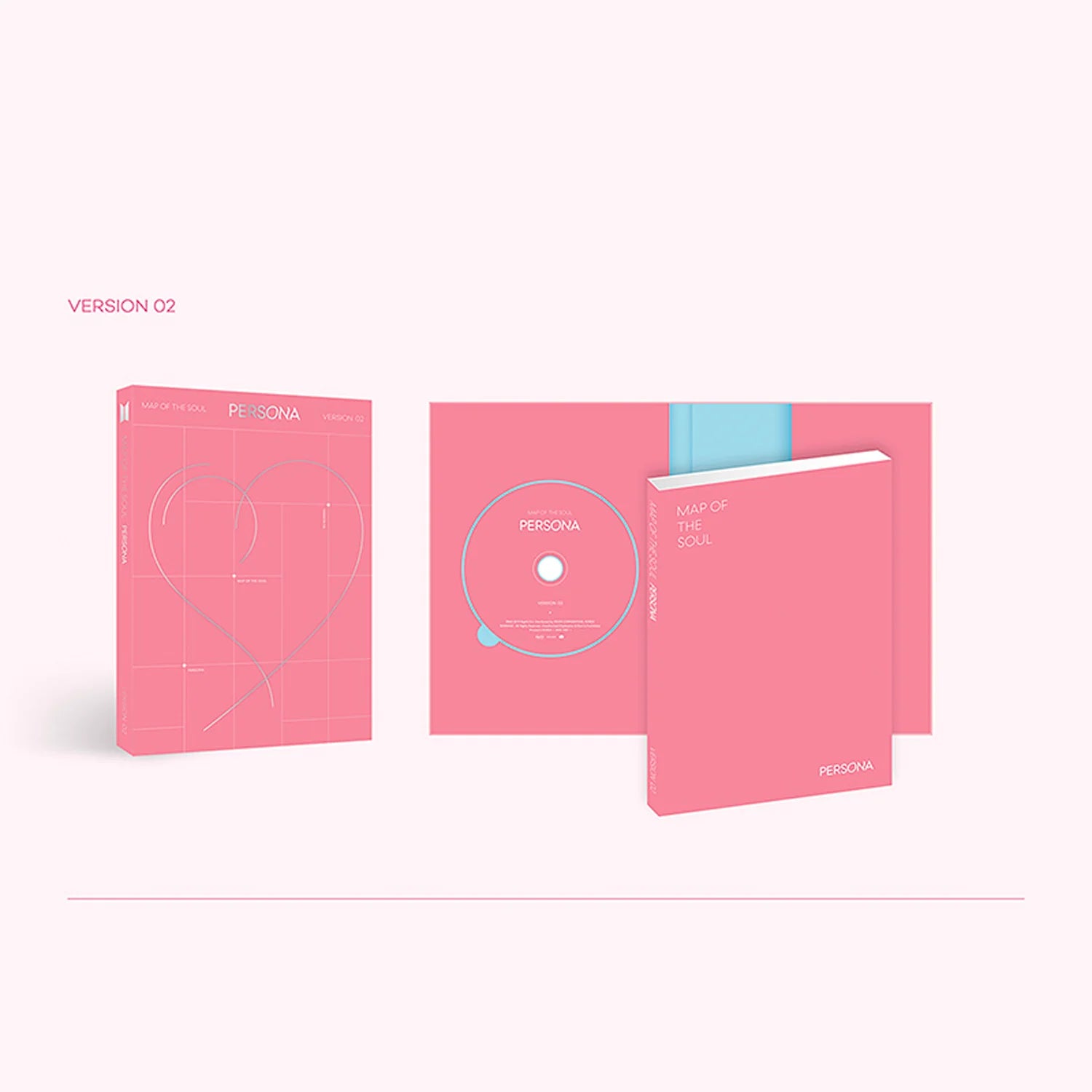 BTS 'MAP OF THE SOUL: PERSONA' 6TH MINI ALBUM