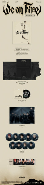 &TEAM 'WE ON FIRE' 3RD EP ALBUM LIMITED EDITION