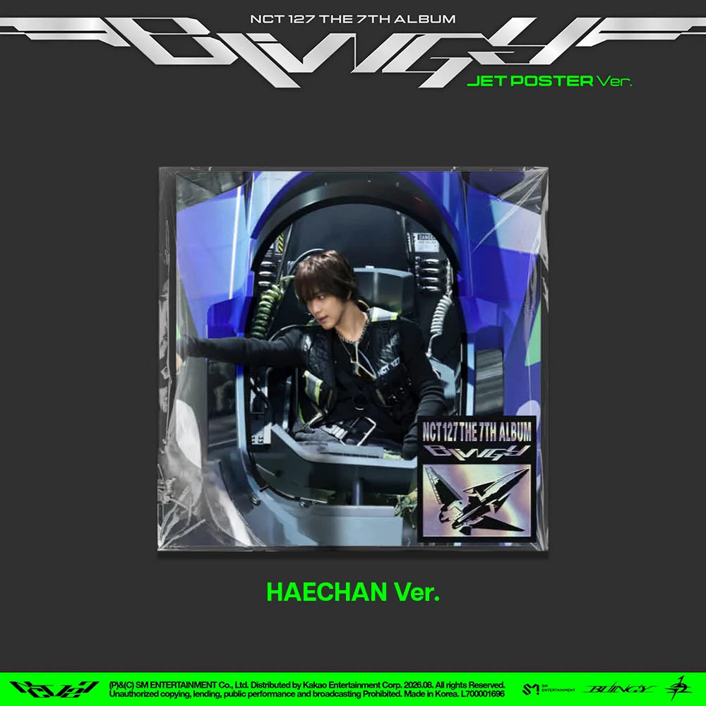 NCT 127 'BLINGY' 7TH FULL ALBUM JET POSTER VER.