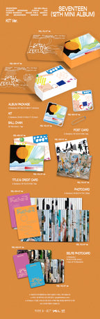 SEVENTEEN 'SPILL THE FEELS' 12TH MINI ALBUM KIT VER.