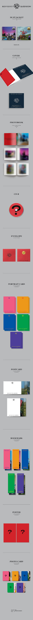 RED VELVET 'QUEENDOM' 6TH MINI ALBUM QUEENS VERSION