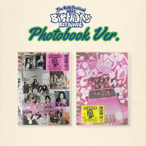 RED VELVET 'THE REVE FESTIVAL 2022 BIRTHDAY' 12TH MINI ALBUM PHOTOBOOK VER. [RANDOM]