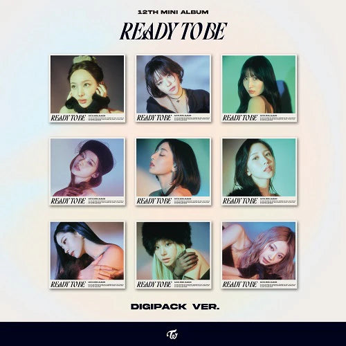 TWICE 'READY TO BE' 12TH MINI ALBUM DIGIPACK VER. [RANDOM]
