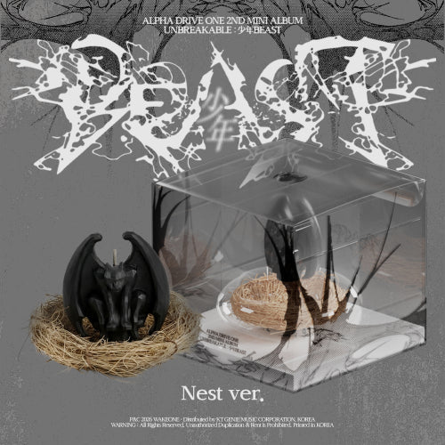 <b>[PRE-ORDER]</b> ALPHA DRIVE ONE 'UNBREAKABLE : 少年BEAST' 2ND MINI ALBUM NEST VER.