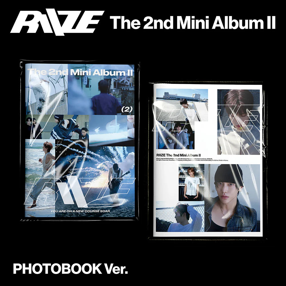 RIIZE 'II' 2ND MINI ALBUM PHOTOBOOK VER.