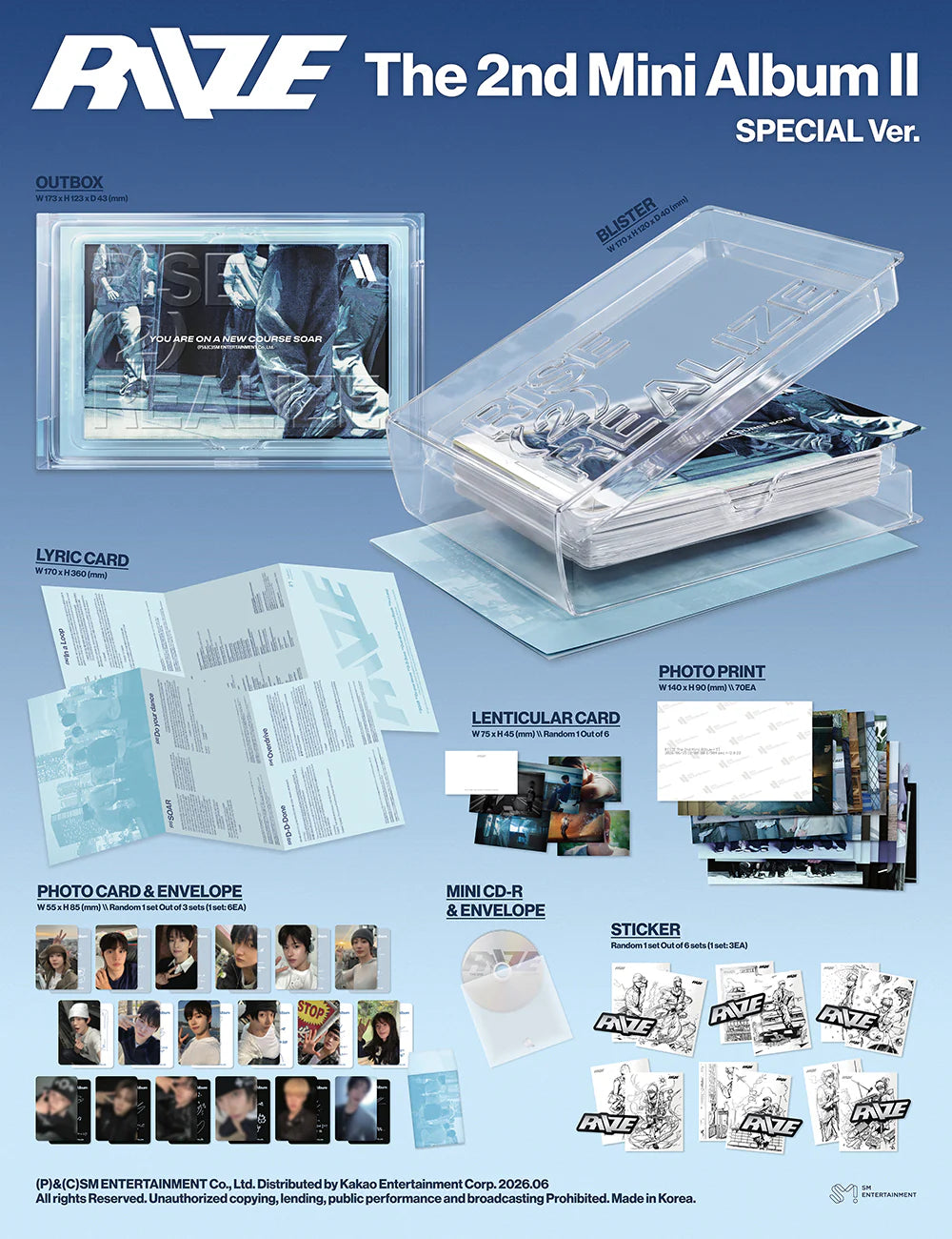 RIIZE 'II' 2ND MINI ALBUM SPECIAL VER.