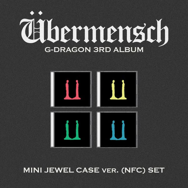 G-DRAGON 'ÜBERMENSCH' 3RD ALBUM MINI JEWEL VER.