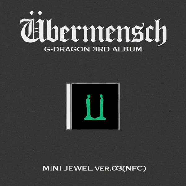G-DRAGON 'ÜBERMENSCH' 3RD ALBUM MINI JEWEL VER.