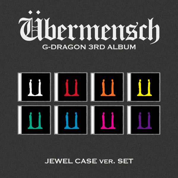 G-DRAGON 'ÜBERMENSCH' 3RD ALBUM JEWEL VER.