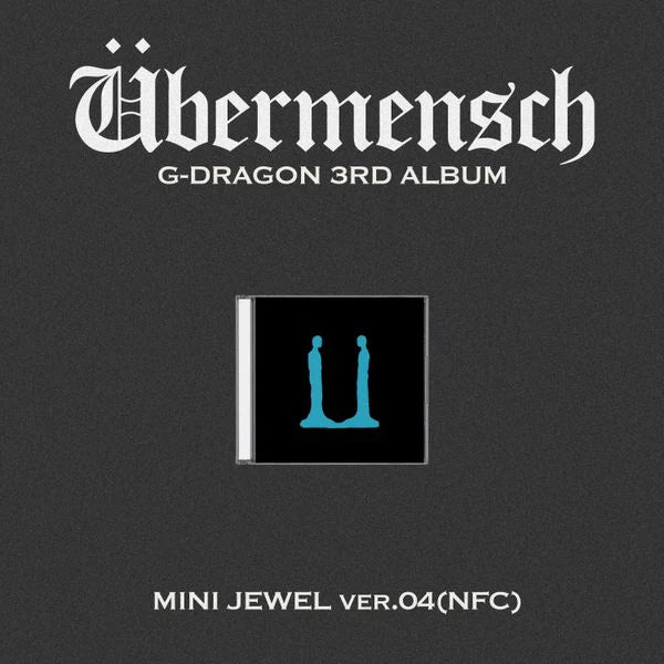 G-DRAGON 'ÜBERMENSCH' 3RD ALBUM MINI JEWEL VER.