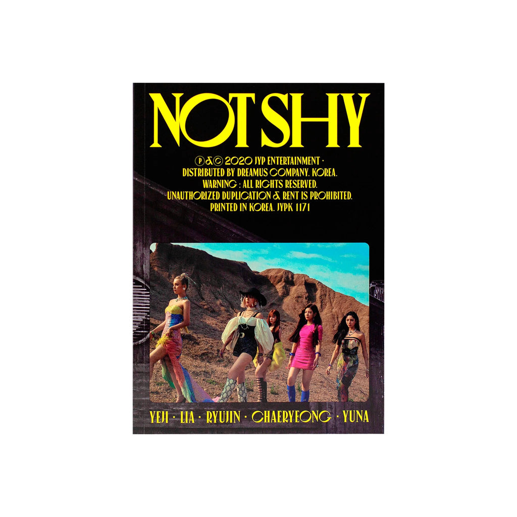 ITZY 'NOT SHY' 3RD MINI ALBUM [RANDOM]