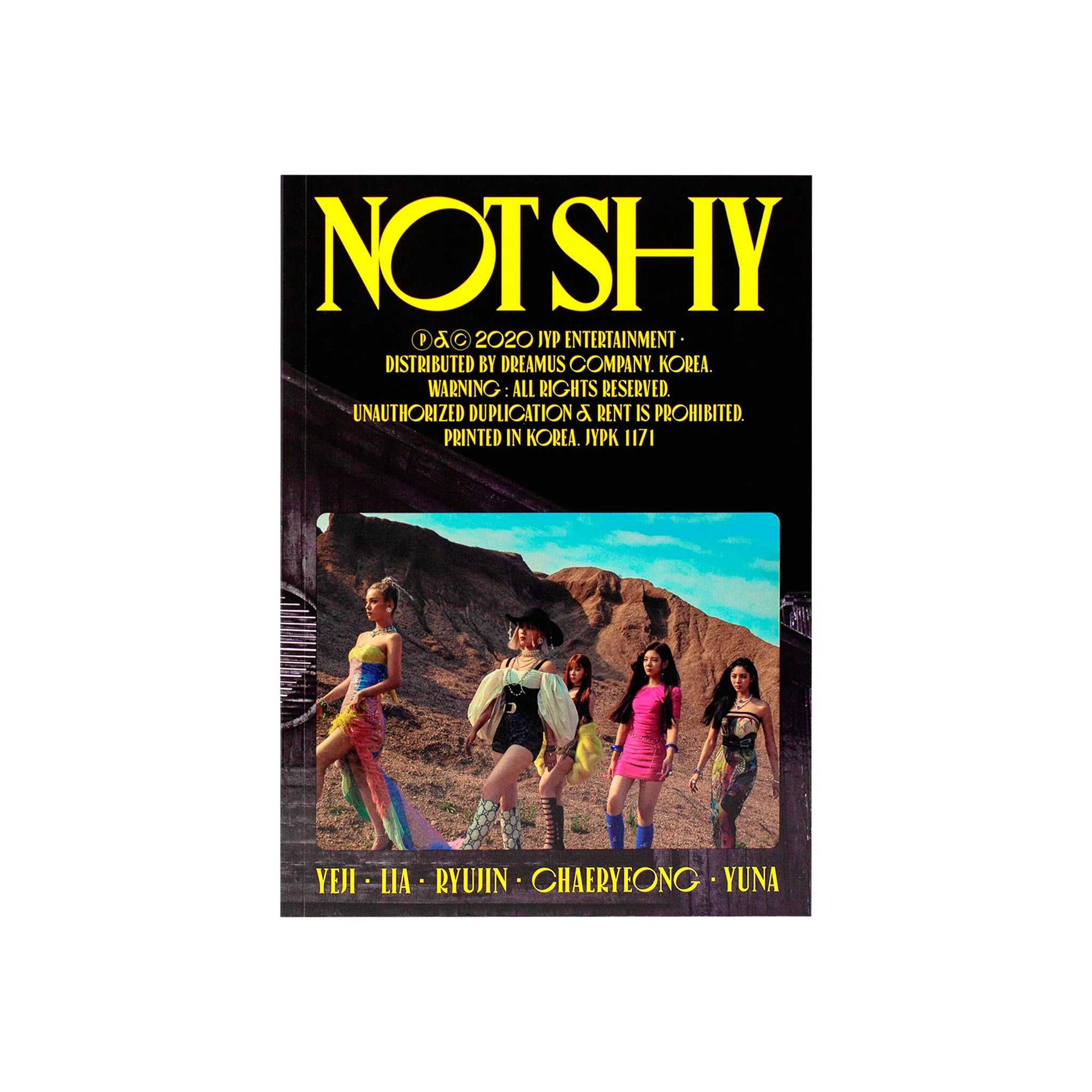 ITZY 'NOT SHY' 3RD MINI ALBUM [RANDOM]