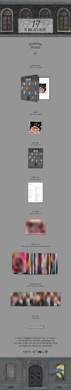 SEVENTEEN '17 IS RIGHT HERE' BEST ALBUM KIT VER.