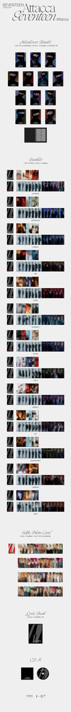 SEVENTEEN 'ATTACCA' 9TH MINI ALBUM CARAT VER. [RANDOM]