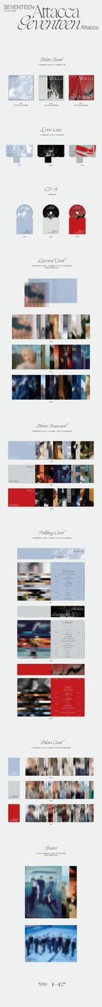 SEVENTEEN 'ATTACCA' 9TH MINI ALBUM REGULAR VER.